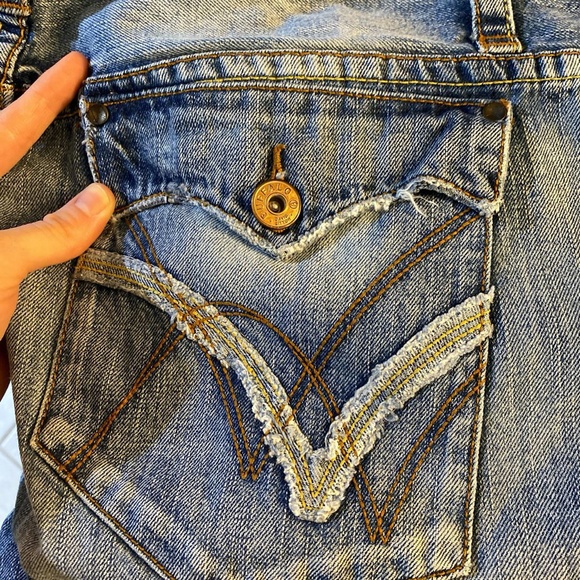 Buffalo David Bitton Y2K Baggy Skater Jeans 36X 32 Zip Fly - Picture 3 of 3